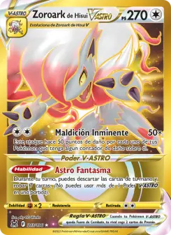 Zoroark de Hisui V-ASTRO, Origen Perdido Nº 213 Holo
