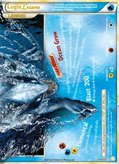 Lugia LEGEND, HeartGold SoulSilver Nº 114 Holo