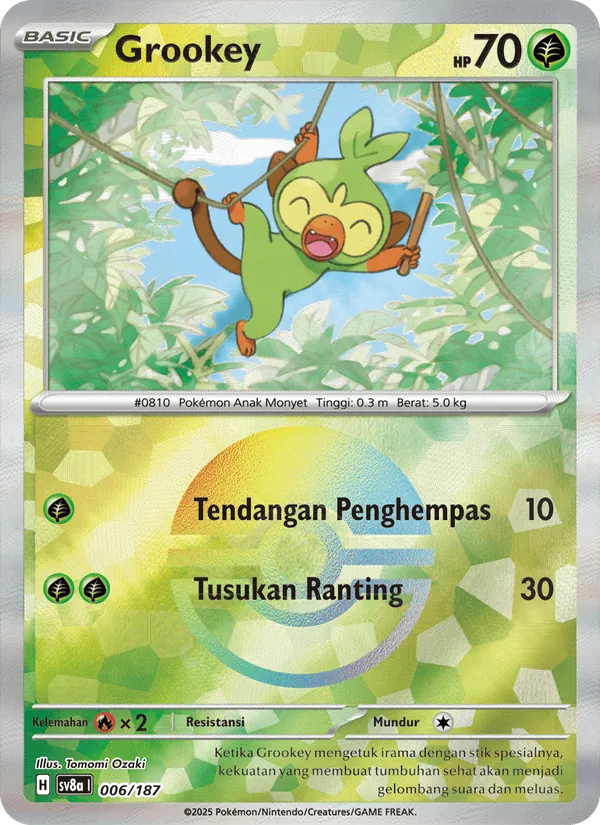 Grookey, Festival Terastal ex No. 006