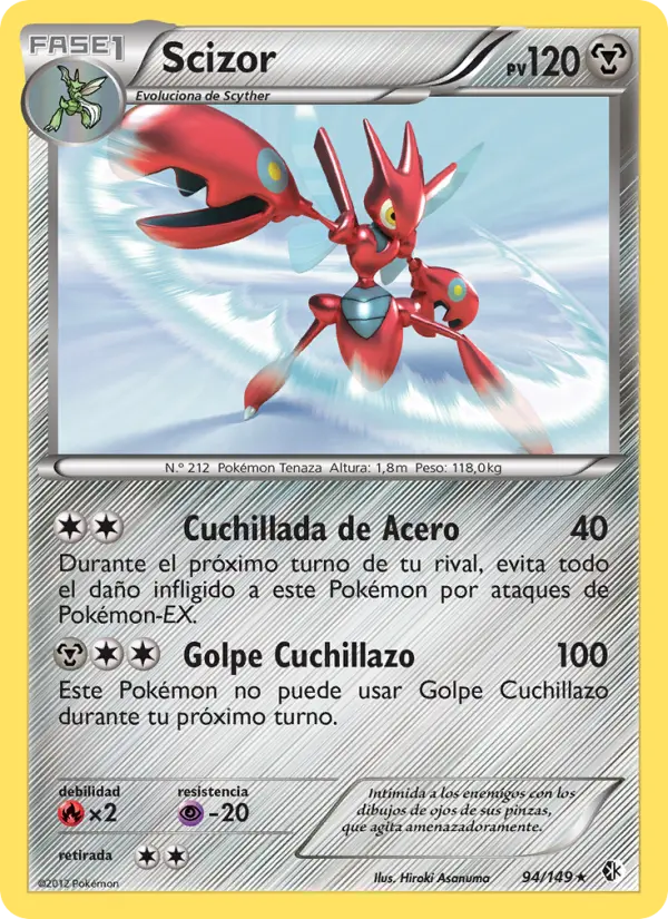 Scizor, Fronteras Cruzadas No. 94