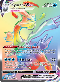 Kyurem VMAX, Lost Origin No. 197 Holo