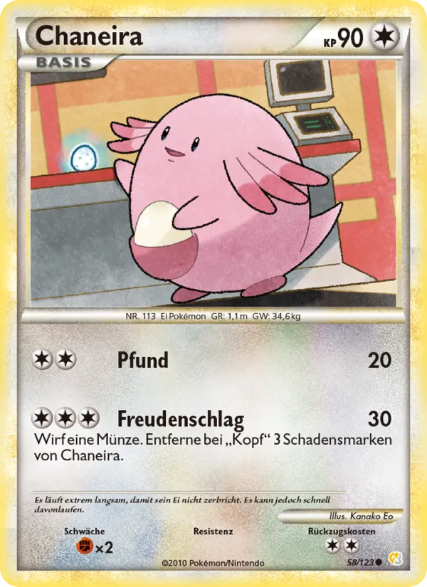 Chaneira, HeartGold SoulSilver No. 58
