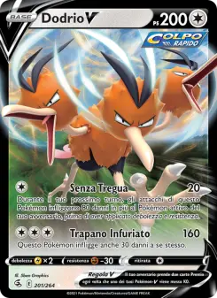 Dodrio V, Colpo Fusione No. 201 Holo