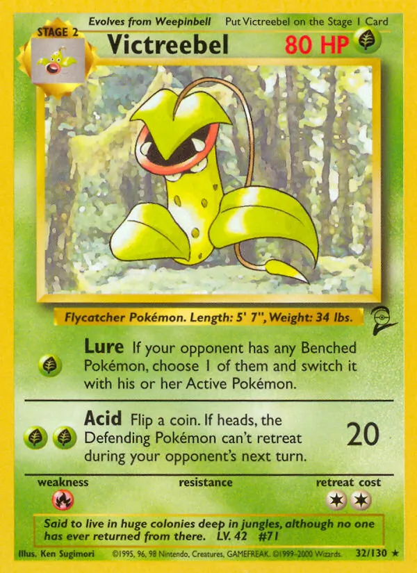 Victreebel, Base Set 2 No. 32