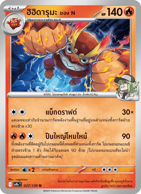 ฮิฮิดารุมะ <ของ N>, สายใยแห่งโชคชะตา Nº 027