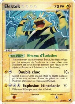 Elektek, EX Forces Cachées No. 22 Normal