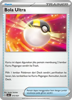 Bola Ultra, Sprigatito & Lucario ex No. 013 Normal