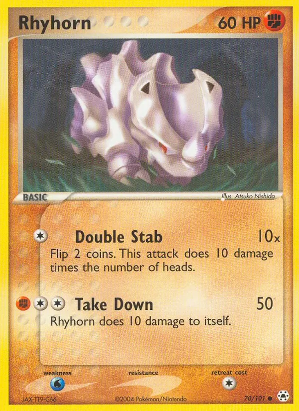 Rhyhorn, Hidden Legends No. 70