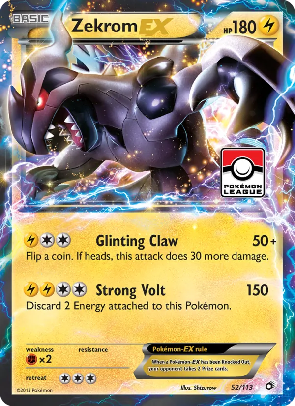Zekrom-EX, Legendary Treasures No. 52