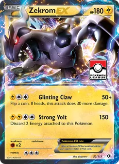 Zekrom-EX, Legendary Treasures No. 52 Normal