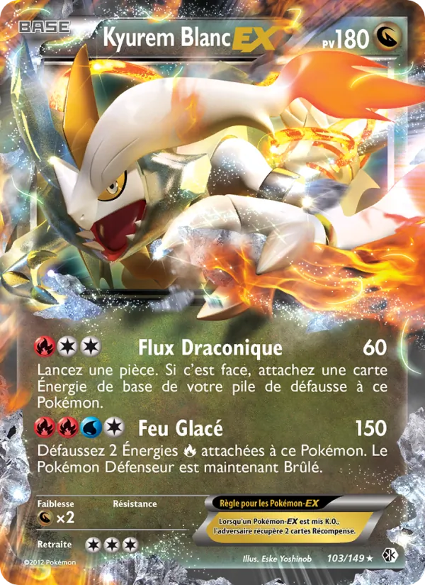 Kyurem Blanc EX, Frontières Franchies No. 103