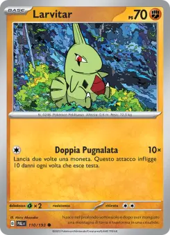 Larvitar, Evoluzioni a Paldea Nº 110 Normal