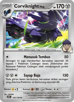 Corviknight <Hop>, Ikatan Takdir No. 102 Normal