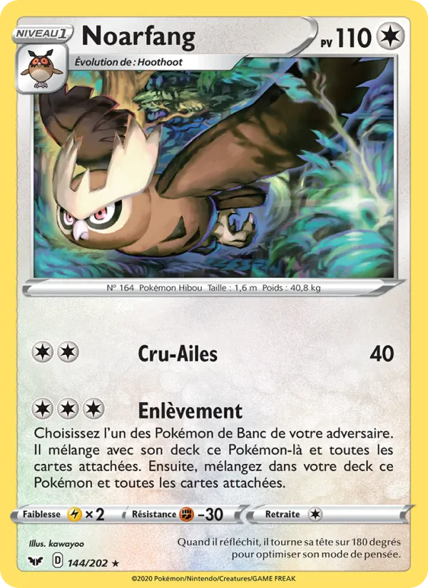 Noarfang, Épée et Bouclier No. 144