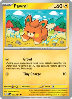 Pawmi, Phantasmal Flames No. 032 Normal