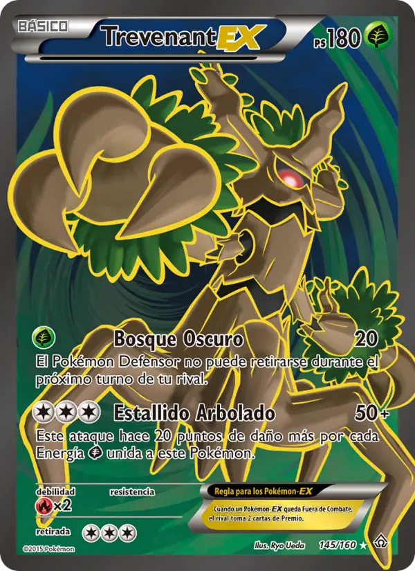 Trevenant EX, Duelos Primigenios No. 145