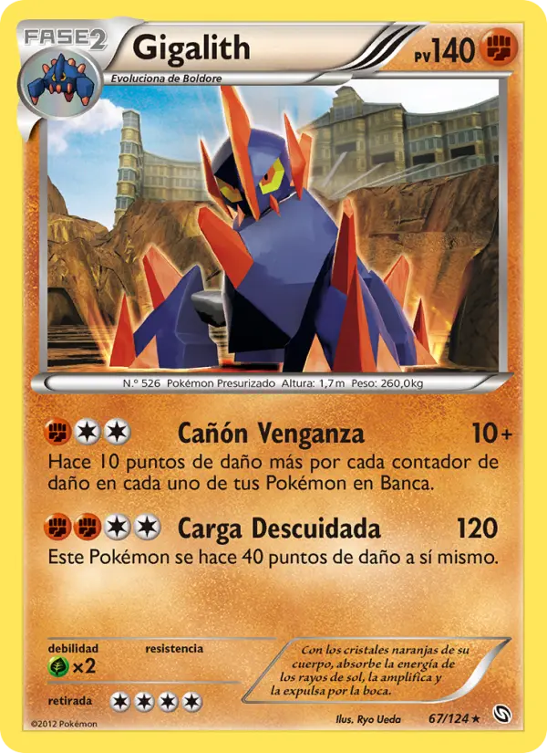 Gigalith, Dragones Majestuosos No. 67