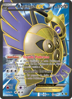 Aegislash EX, Fuerzas Fantasmales Nº 65 Normal