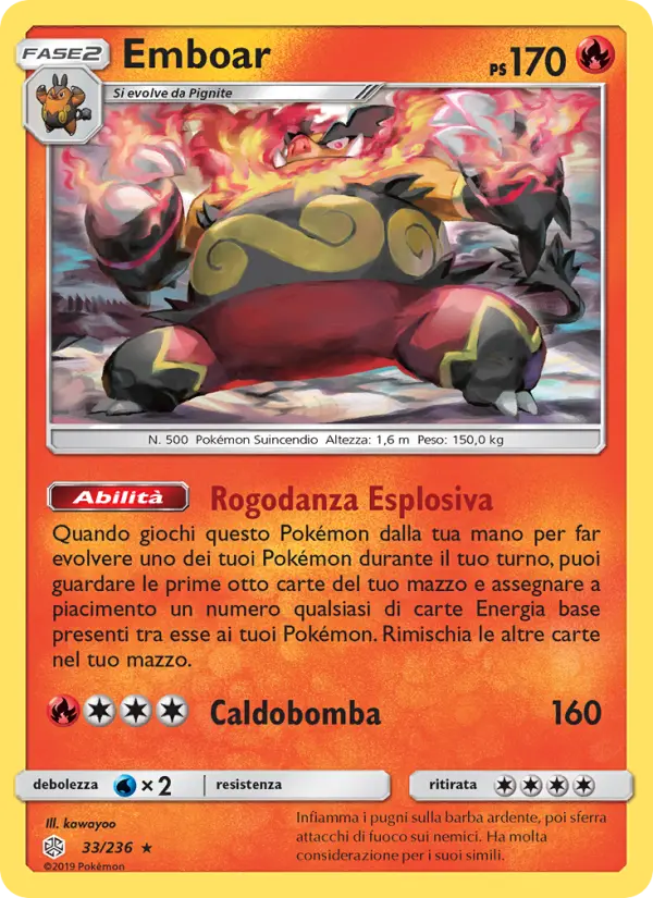 Emboar, Eclissi Cosmica No. 33