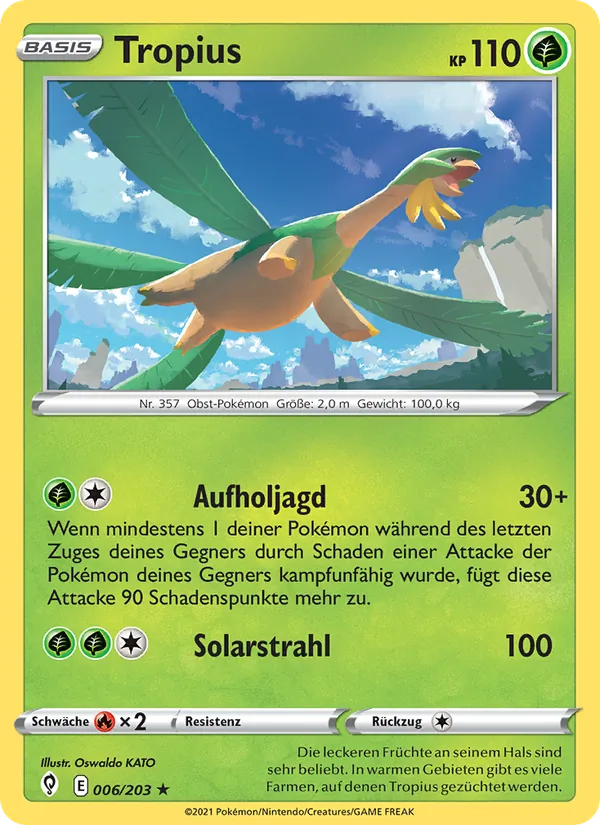 Tropius, Drachenwandel No. 6
