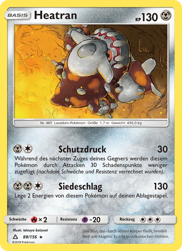 Heatran, Ultra-Prisma No. 88