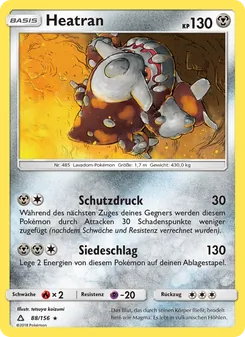 Heatran, Ultra-Prisma No. 88 Normal