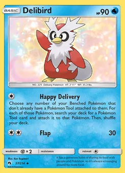 Delibird, Lost Thunder Nº 57 Normal
