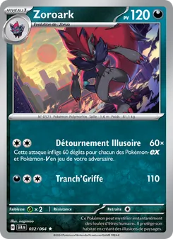 Zoroark, Fable Nébuleuse No. 032 Holo