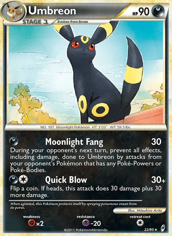 Umbreon, Call of Legends No. 22