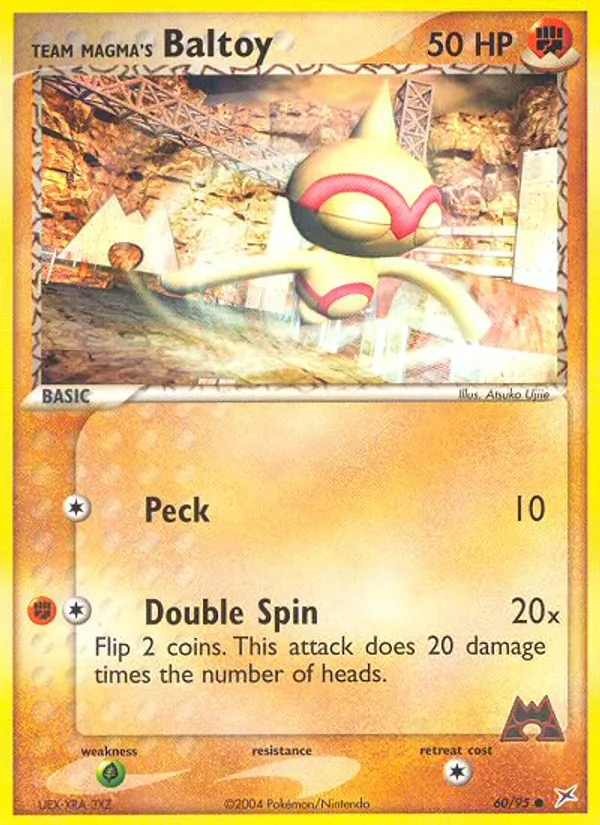 Team Magma's Baltoy, Team Magma vs Team Aqua Nº 60