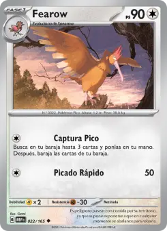 Fearow, 151 Nº 022 Normal