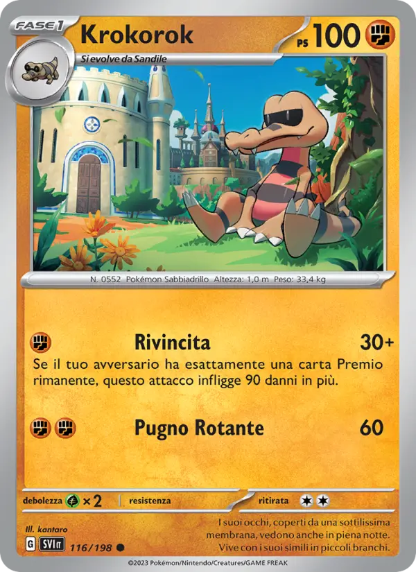 Krokorok, Scarlatto e Violetto Nº 116