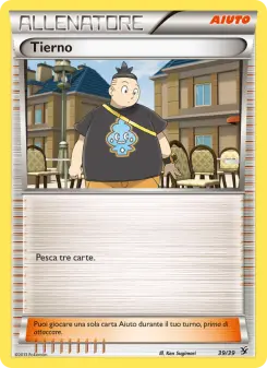 Tierno, Benvenuti a Kalos Nº 39 Normal