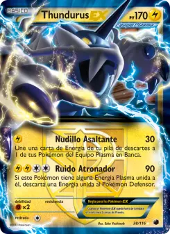 Thundurus-EX, Glaciación Plasma No. 38 Normal