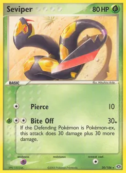 Seviper, Emerald No. 20 Normal