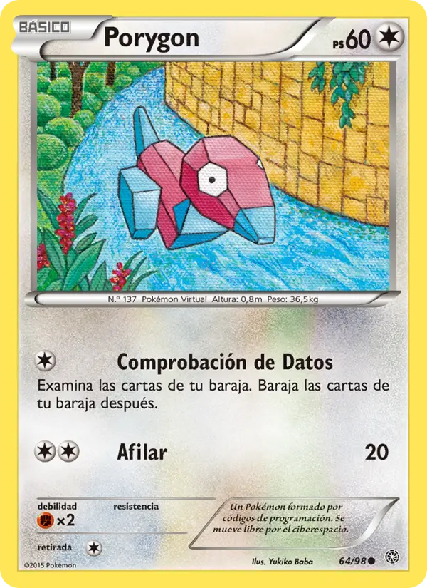 Porygon, Antiguos Orígenes No. 64