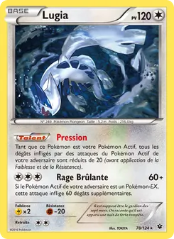 Lugia, Impact des Destins No. 78 Normal