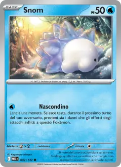 Snom, Megaevoluzione Nº 042 Normal