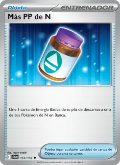 Más PP de N, Juntos de Aventuras No. 153 Normal