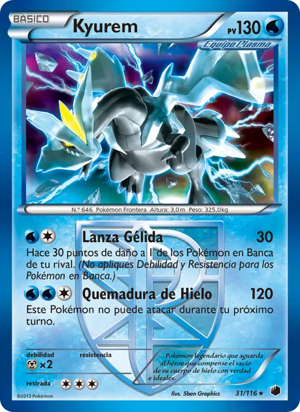 Kyurem, Glaciación Plasma No. 31