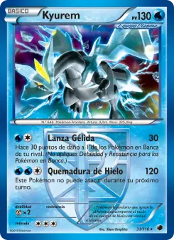 Kyurem, Glaciación Plasma No. 31 Normal