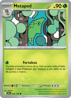 Metapod, Juntos de Aventuras No. 002 Normal