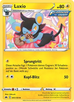 Luxio, Zenit der Könige No. 041 Normal