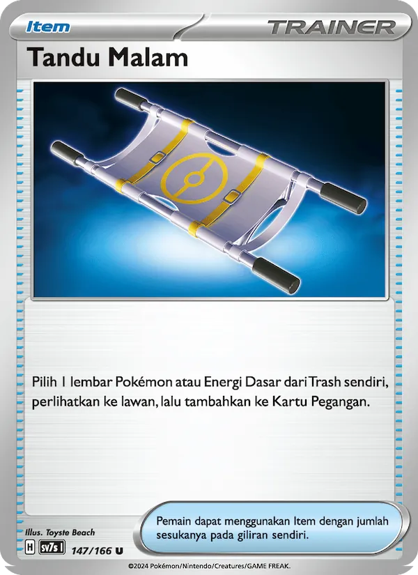 Tandu Malam‌, Bimbingan Rasi Nº 147