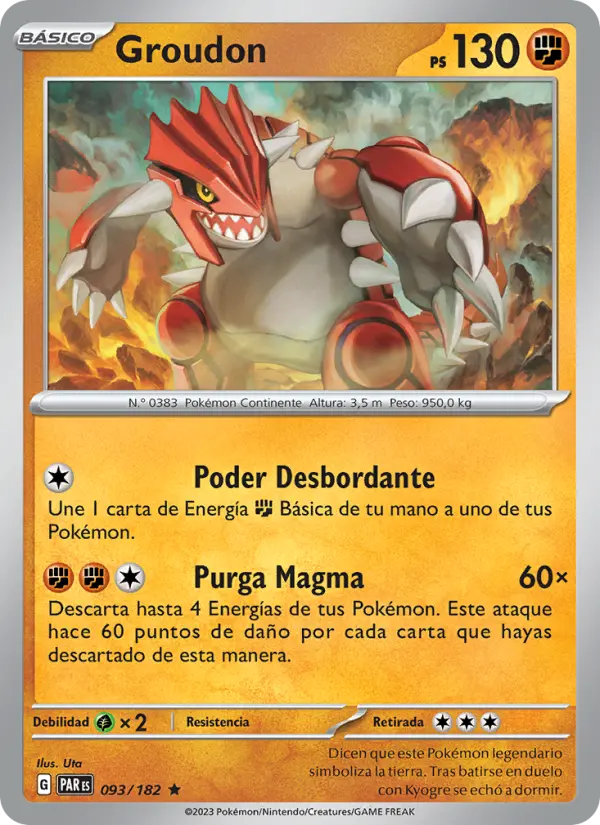 Groudon, Brecha Paradójica No. 093
