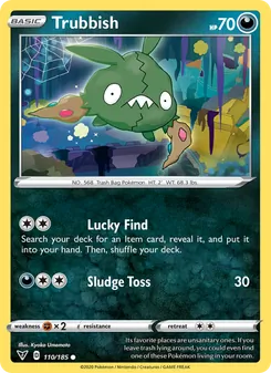 Trubbish, Vivid Voltage Nº 110 Normal