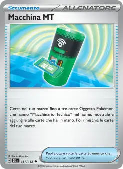 Macchina MT, Rivali Predestinati Nº 181 Normal