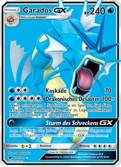Garados GX, Aufziehen der Sturmröte Nº 101 Normal