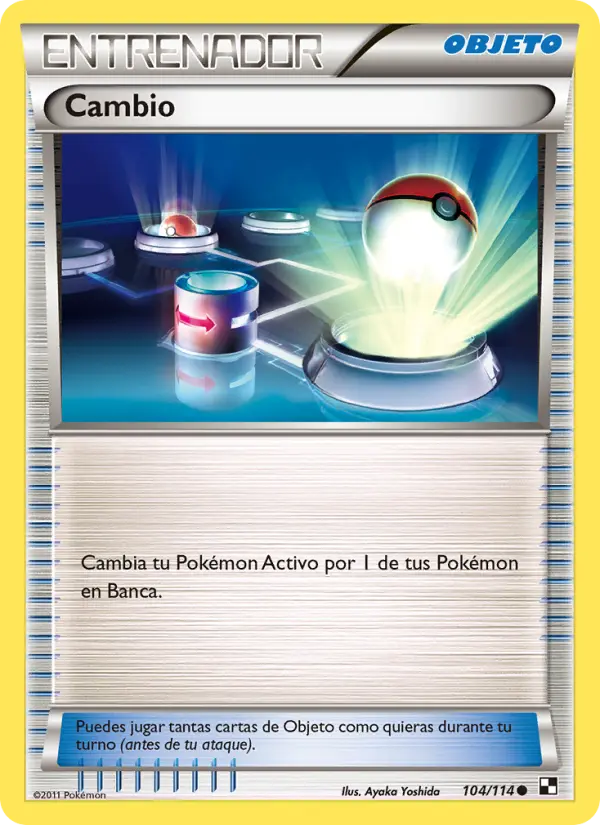 Cambio, Negro y Blanco No. 104