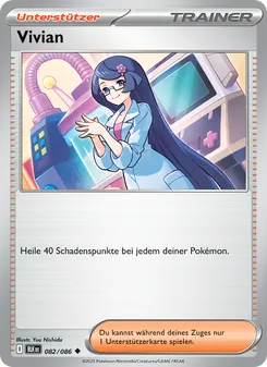 Vivian, Schwarze Blitze Nº 082 Normal